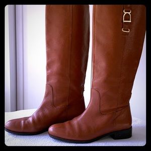 Banana Republic Tall Riding boot in Saddle Brown